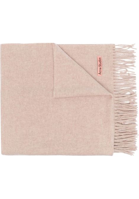 Sciarpa con applicazione in rosa - unisex ACNE STUDIOS | CA0209633